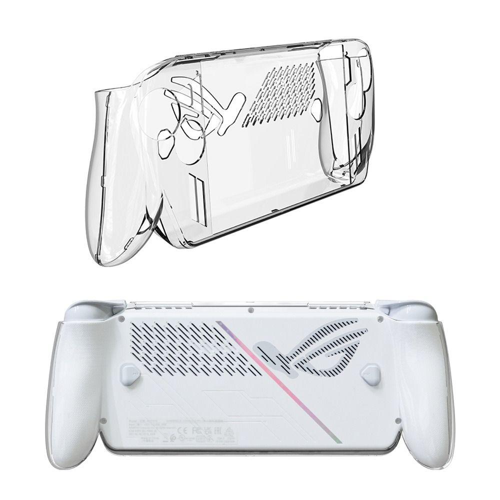 Transparent Handheld Game Console Case Soft Anti Slip Protective Cover Shockproof Ergonomic Host Shell for ROG Xbox Ally X