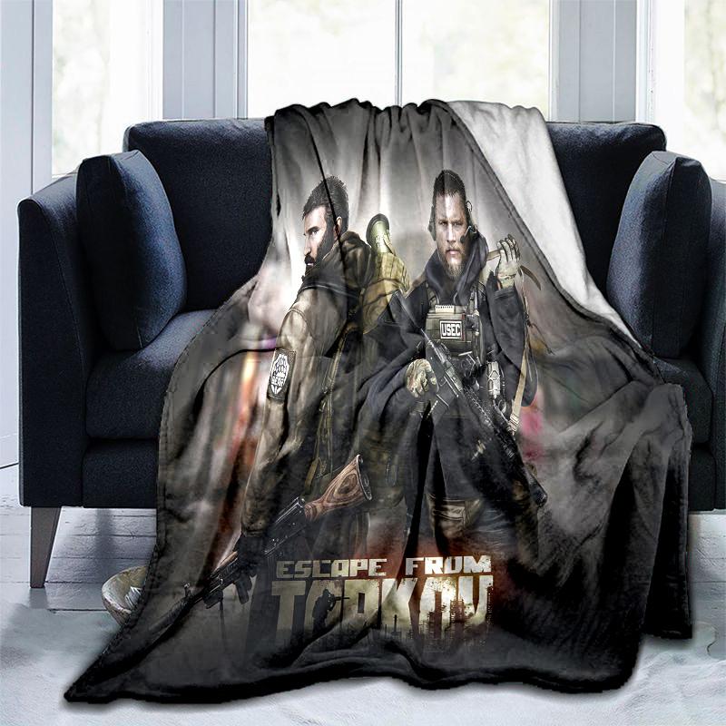Escape Tarkov Tactical Gear Perfect All Seasons Soft Comfortable Blanket Suitable Sofa Office Nap Travel Birthday Gift Christmas Present