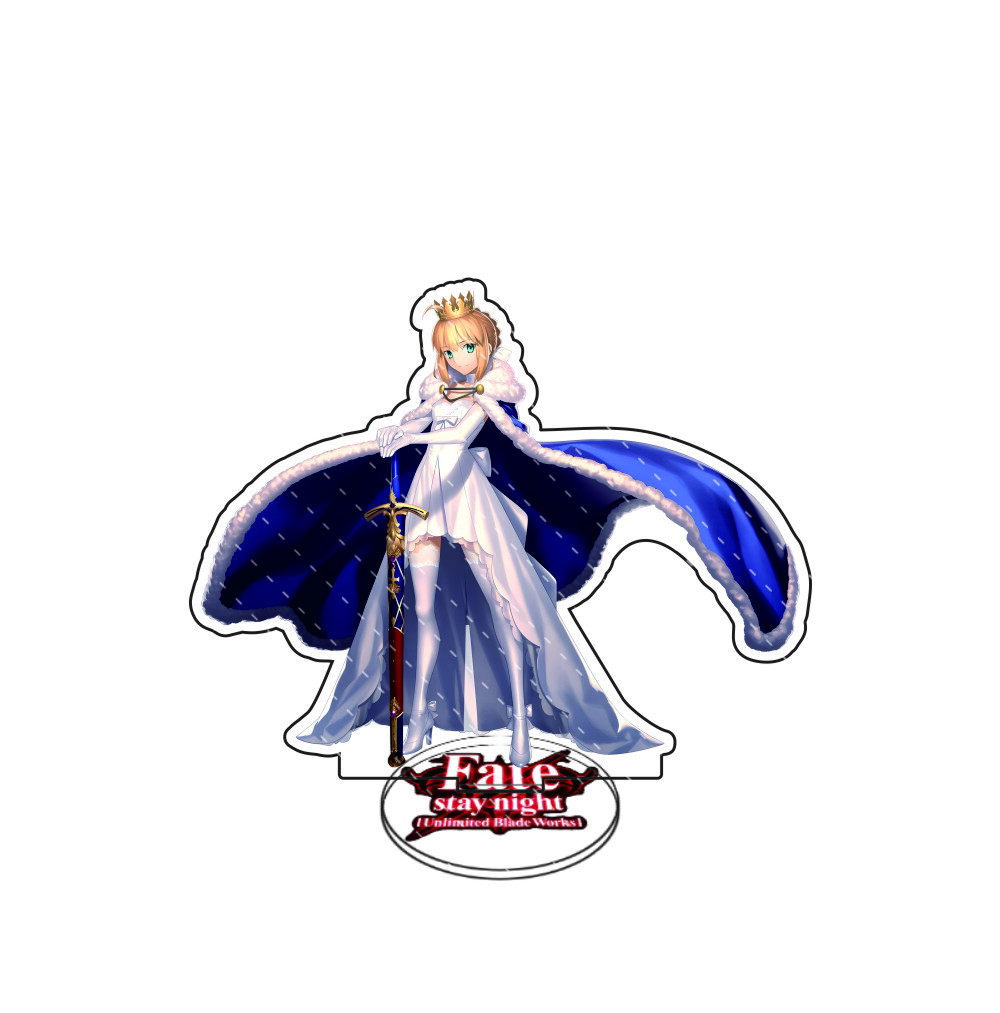 Anime Fate 15cm Acrylic Stand Model Cosplay Characters Desktop model stand Ornament Goods Collection Gifts