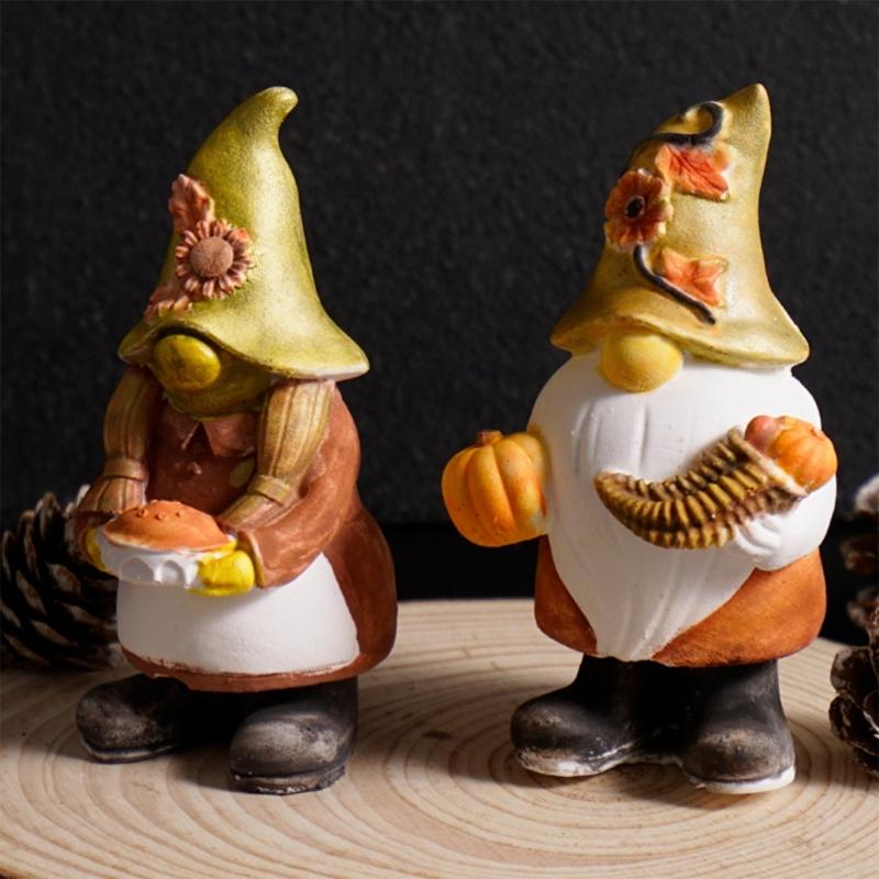 Flexible Resin Mold Dwarf Shape Ornament Molds Easy Releasing Silicone Texture for Epoxy Crafts Creative Wall Decoration