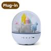 Dropshipping USB LED Atmosphere Light Music Box CJH Carousel Nightlight for Children's Festival Fantasy Desk Lamp Novelty Gift