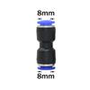 Outdoor Misting Cooling System Garden Irrigation Watering 8mm Brass Atomizer Nozzles Connector Kit for Patio Greenhouse