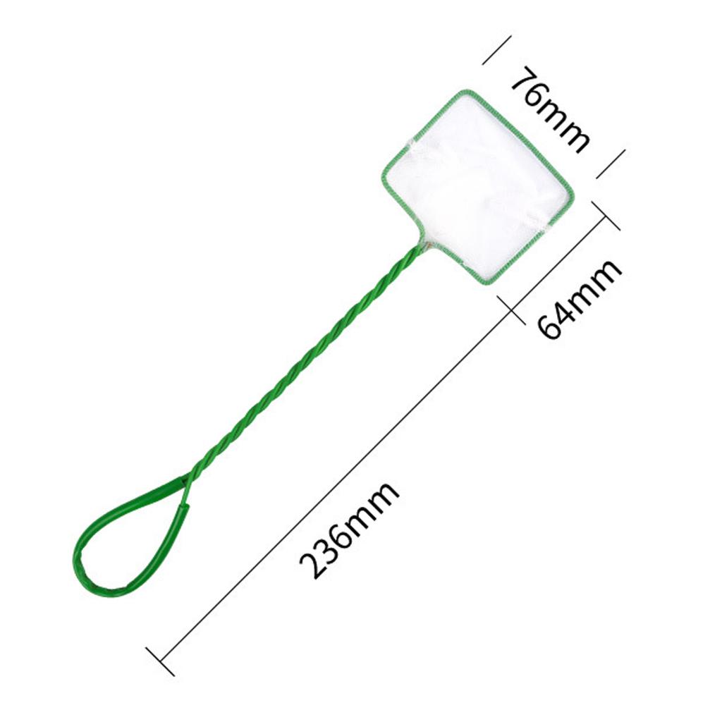 Portable Fishing Net Aquarium Fish Tank Catching Fish Landing Floating Filter Pond Pool Leaves Skimmer Net 3/4/5/6/8/10/12 Inch