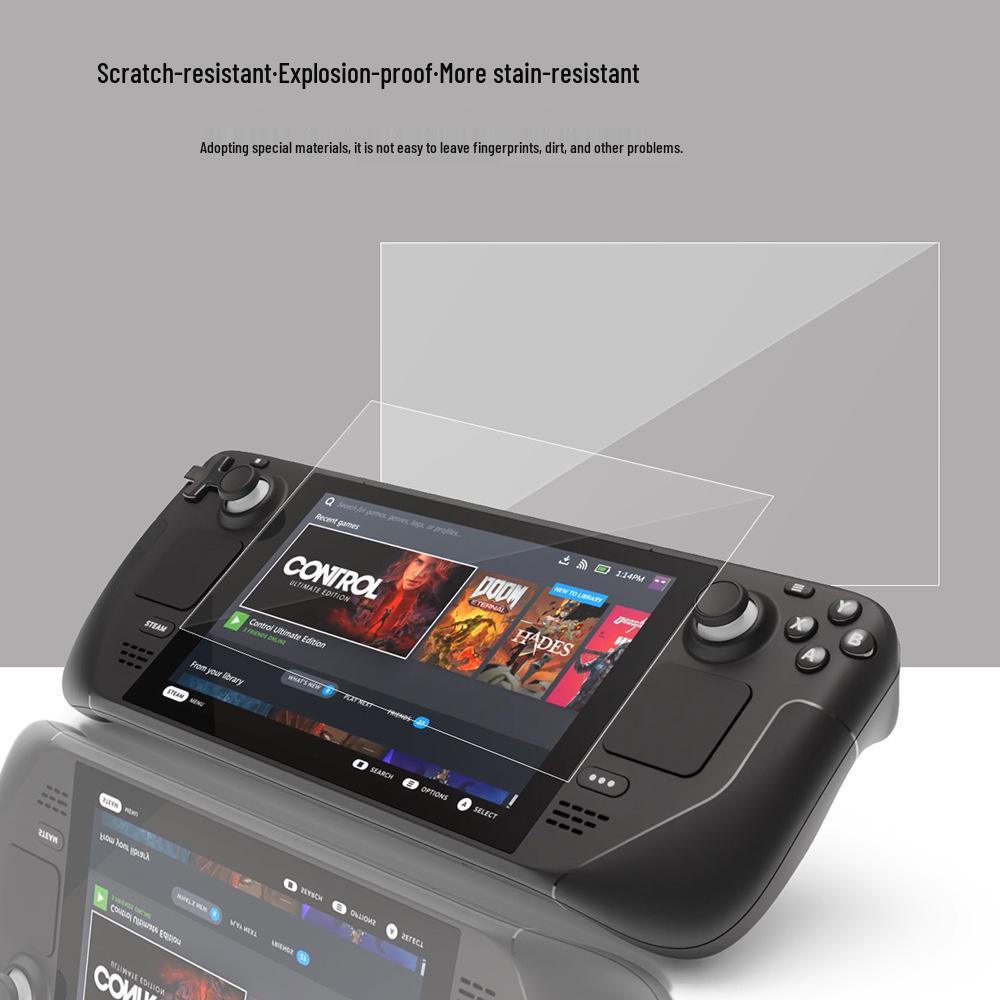 Steam Deck Tempered Glass Screen Protector