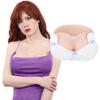 Funxzior Silicone Artificial Breasts with Cotton Tube Tops for Fake Fake Cosplay D Ivory White Breasts, Filling, Daughters, Breasts, Costumes, Cup, M,