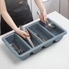 4 Compartment Cutlery Bin Drawer Organization Parts Heavy Duty Holder Tray Silverware Organizer for