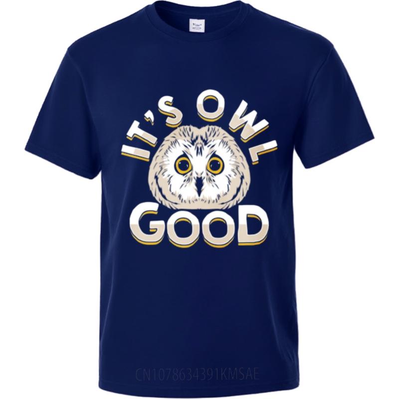 Comfort Tshirt New Arrived Boys Crew Neck Tshirt Graphic Its Owl Good Anime Unisex Teeshirt Soft Cotton Tee Fashion Tee
