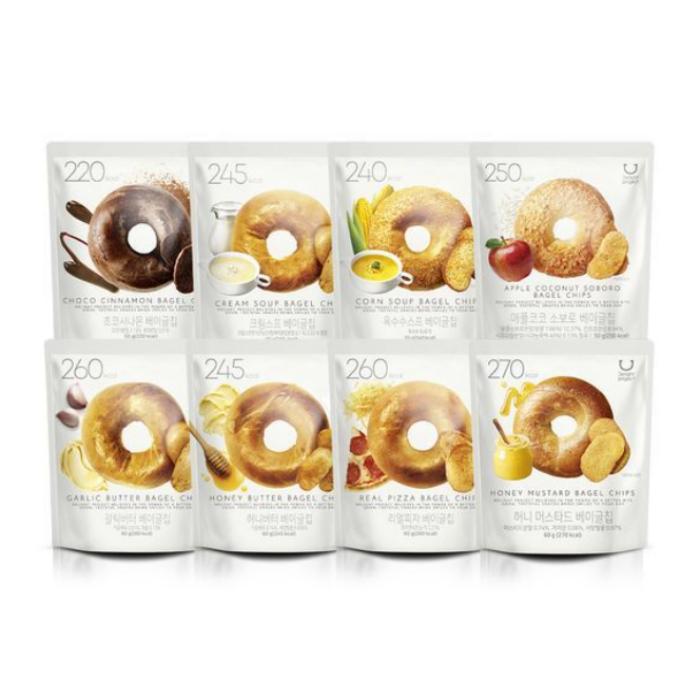 

[Delight Project] Bagel Chips – 8 Flavors (Pick 3) 1,2,3,4,5,6,7,8