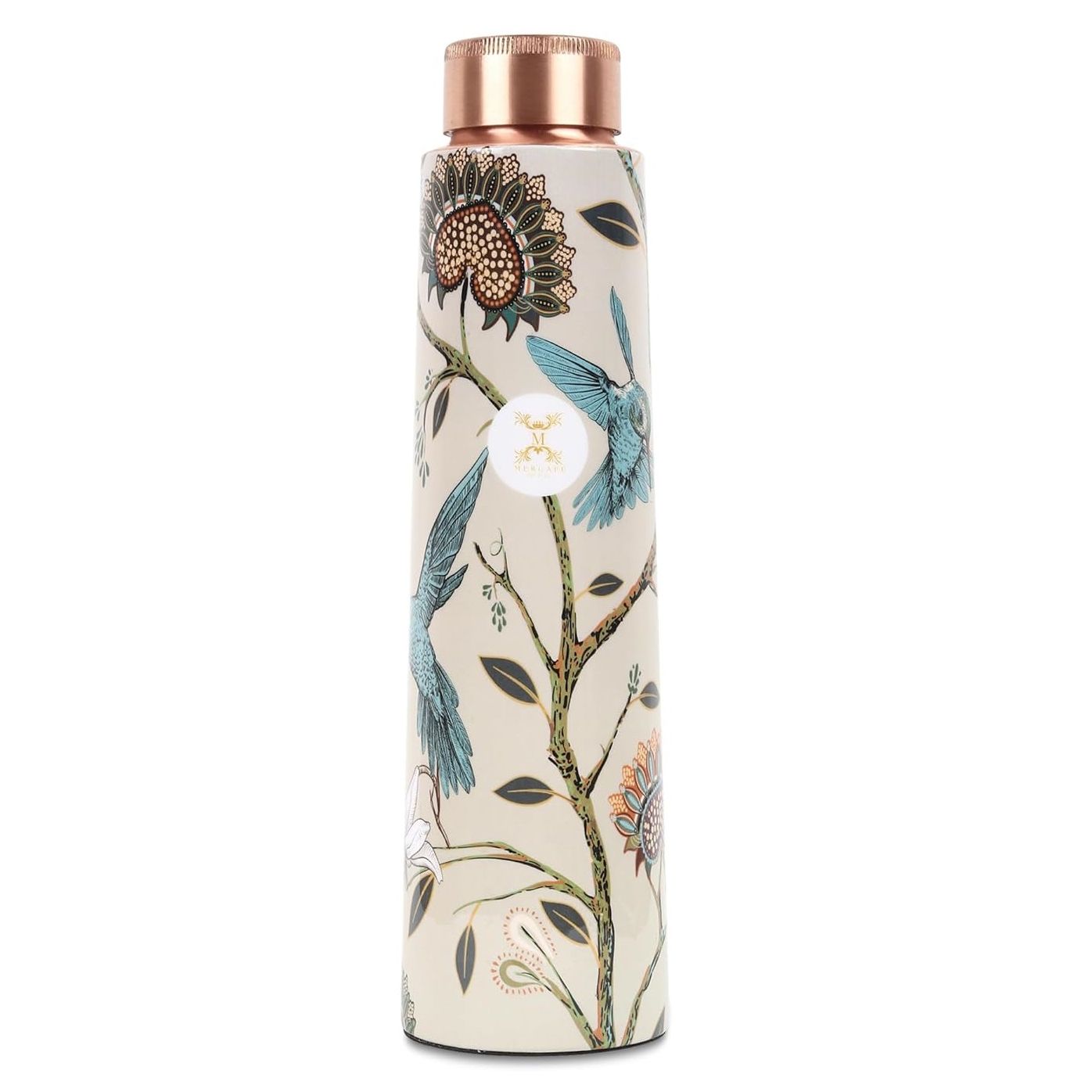 

Pure Copper Water Bottle | Leak Proof, Durable & Rust Proof | Non-Toxic & BPA Free Bottles | Eco Friendly Water Bottle (900 ml) (Pack of 1)