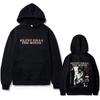 Felpa con cappuccio Gioco Silent Hill Uomo Donna Moda Vintage Casual Oversize con Cappuccio Tuta Unisex Gotico Rock Horror Felpa con Cappuccio