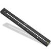 Haoge 350mm Multipurpose Dual Dovetail Long Quick Release Extender Rail Sliding Plate for Camera Tripod Ball Head Compatible with and Sunway Photo