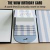 Christmas Gift Card Holder Book Handmade Waterfall Holiday Gift Card Sleeve Booklet DIY Christmas Gifts Cards with Envelopes Gift for Family