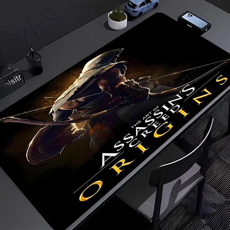 A-Assassin's Creed Mouse Pad - Non-Slip Rubber Base, Smooth Surface for Work,Gaming,Office,And Home Use, Desk Mouse Pad