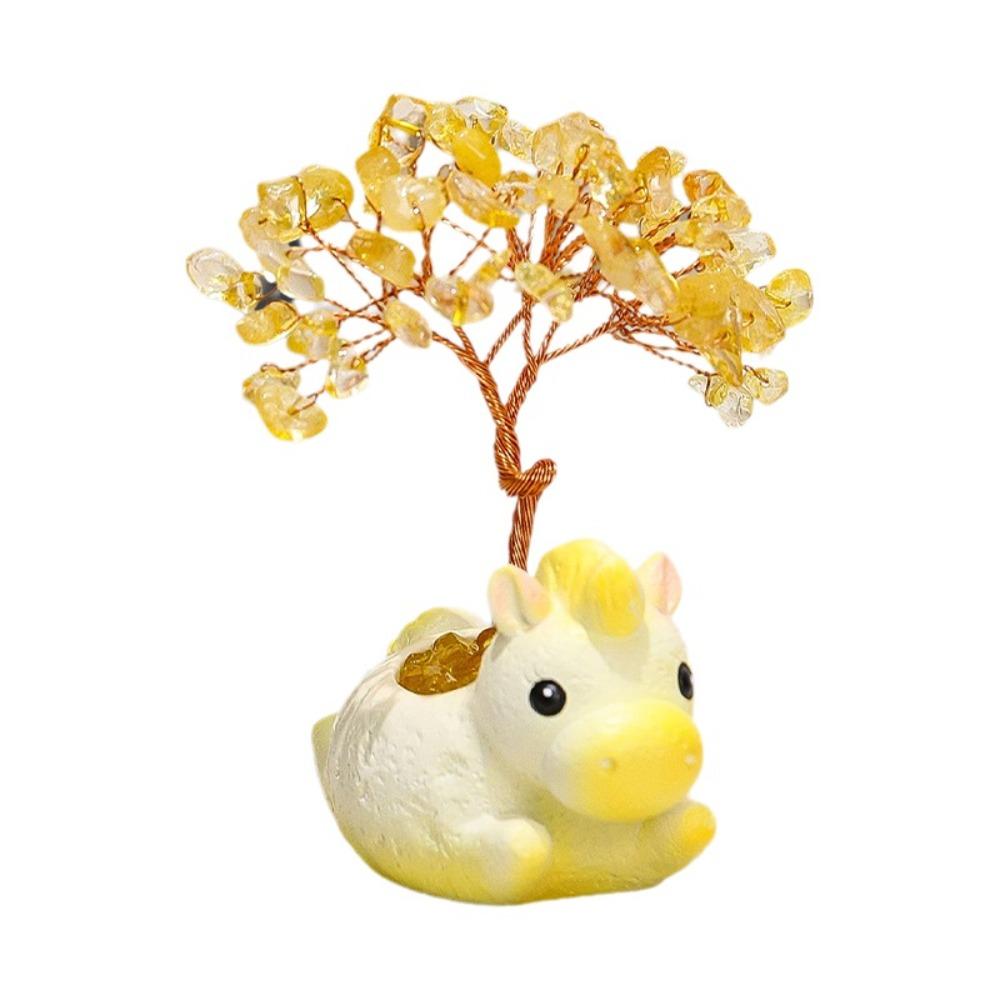 

Натуральный Кристалл Фиолетовый Кристалл Денежное Дерево Дизайн Денежного Дерева Настольное Украшение Год Лошади