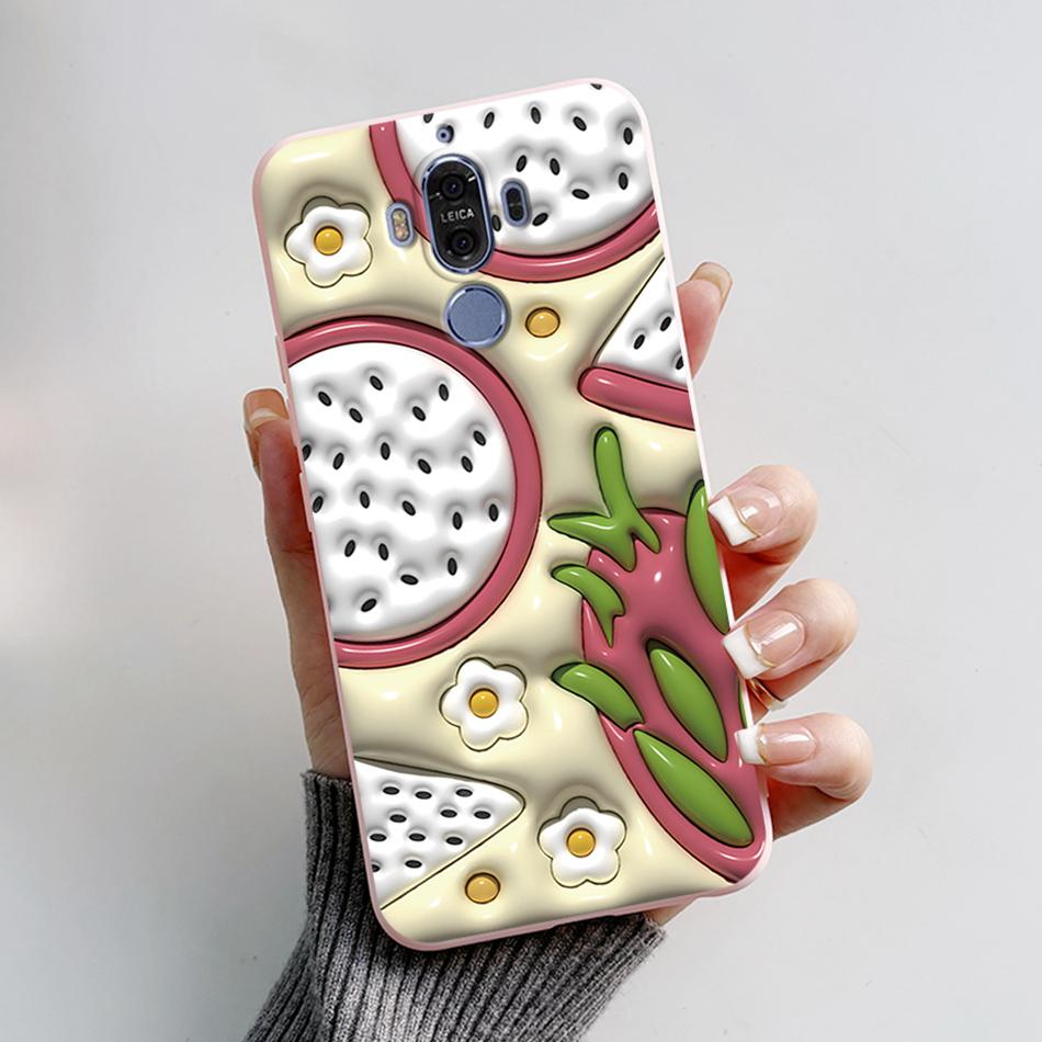 Für Huawei Mate 9 Mate9 MHA-L29 MHA-L09 MHA-AL00 Weiche Hülle Niedlicher Bär Cartoon Frosch Bemaltes TPU Handyhülle Schutzhülle Funda