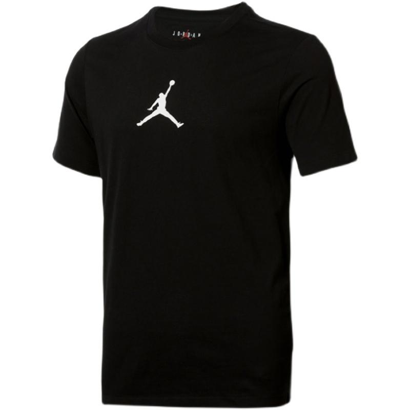 Air Jordan Jumpman Dfct Ss Crew Round-neck Short-sleeve Tee Men Black Men s CW5191-010 M