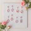 Early Spring Soft Ceramic Earrings Water Transfer Paper Flower Bird Pattern Clay Special Water Soluble Sticker DIY Handmade Tool
