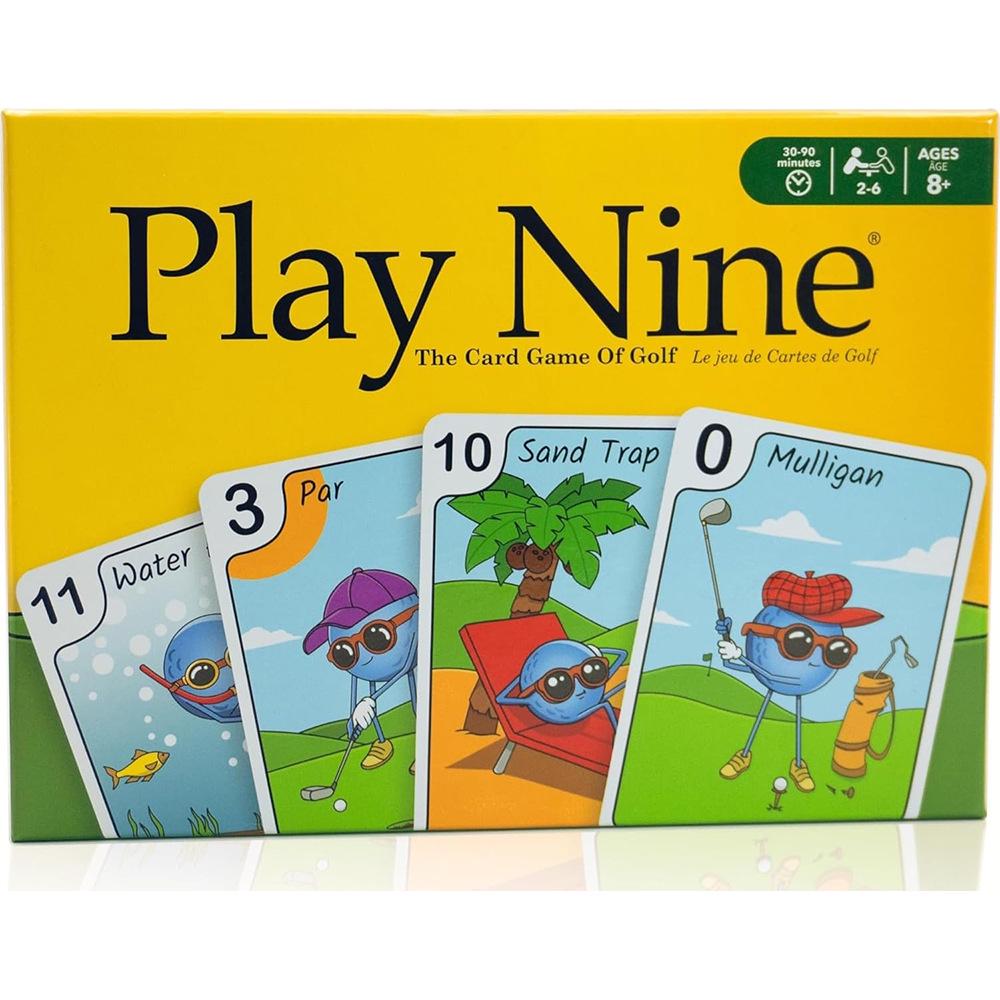 Joacă Nouă: Joc de Cărți de Golf în Familie - Puzzle cu 9 Runde yellow