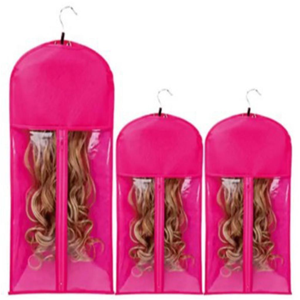 Hair Extension Stand Wig Storage Bag With Hook Wig Stand Can Hold Multiple Wigs,-Proof Storage Organizer With Hook For Hair Extensions,