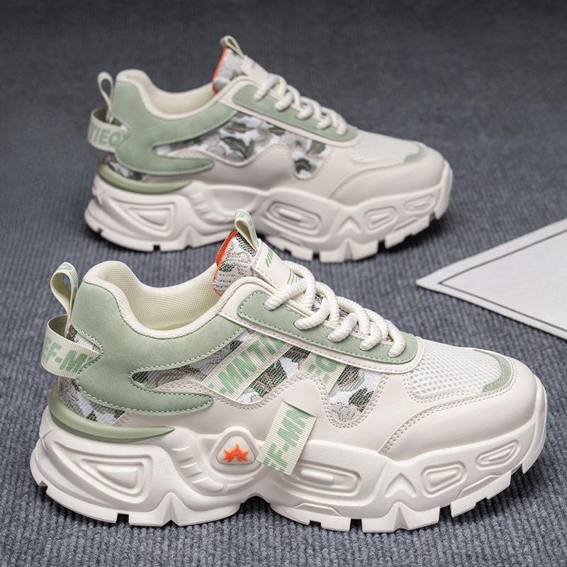 New Men's Shoes - Thick-soled Shoes, Breathable, for Sports and Casual Wear, Versatile Shoes