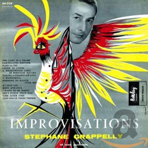 CD STEPHANE GRAPPELLI - Improvisations  9809864 France Jazz Used