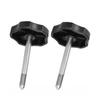 2 Stück Weiche Türgriff-Schrauben für Soft-Top 55397130AA Für Jeep Wrangler 2007-2018