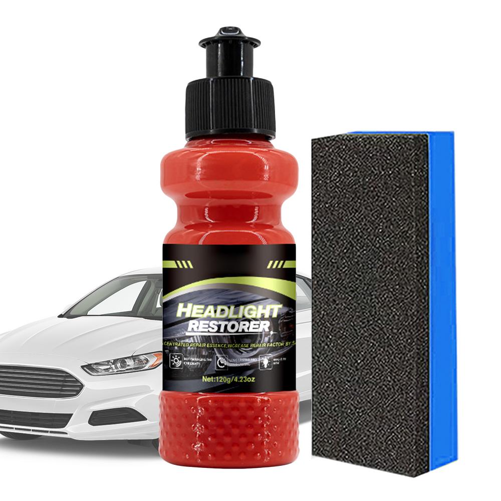 Headlight Polish Headlight Cleaner Refurbishment Lotion Repair Agent Automotive Lights Restorer Powerful Protective Removes