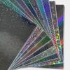 20 listů třpytivého řemeslného papíru Třpytivé plastové listy pro řemesla, scrapbooking, výrobu přání, fotoalba a balení