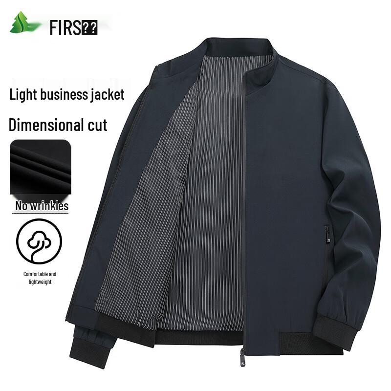 

FIRS Men s Casual Stand-Collar Jacket 2XL