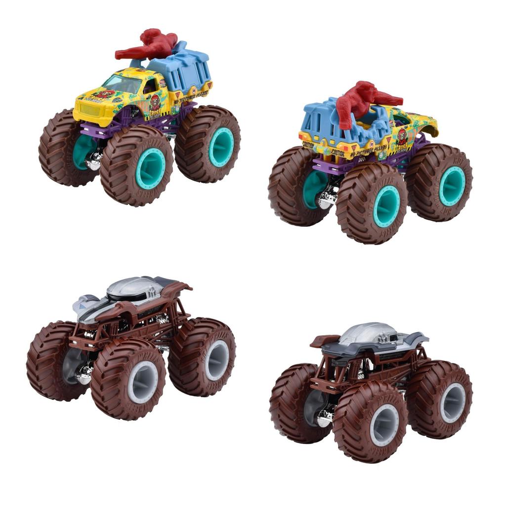 Hot Wheels Monster Truck Assortment Minicars Sold In Years Old and 164 [8 Box] [3 Up] 984C-FYJ44