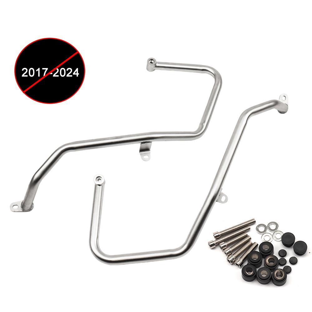 Fit For Honda X-ADV 750 2025 Motorcycle Engine Guard Bumper Protector Stainless Steel XADV750 Anti Fall Protection серебряный