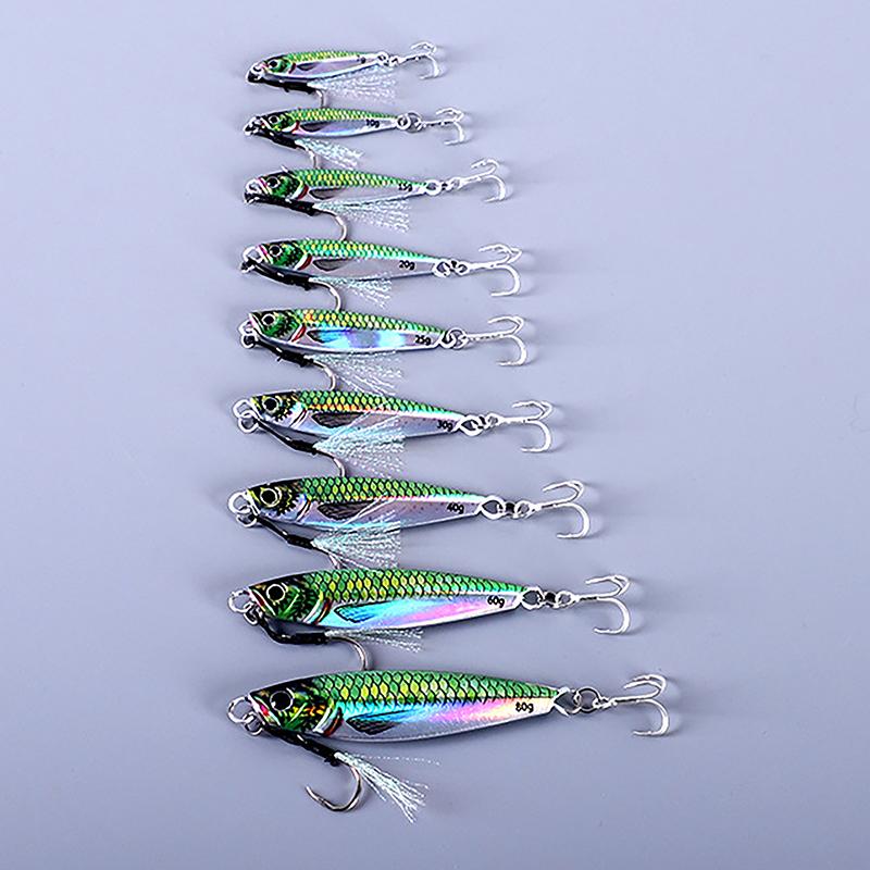 

Морская рыбалка Медленный джиг Металлическая джиговая блесна Лазерная искусственная приманка Лодка Рыбалка Джиг