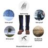 1 Par Utendørs Ben Gamasjer Justerbar Vanntett Menn Kvinner Vandring Klatring Snø Ski Jakt Snake Guard Snøstøvel Sko Gaiter Leg Protector Cover