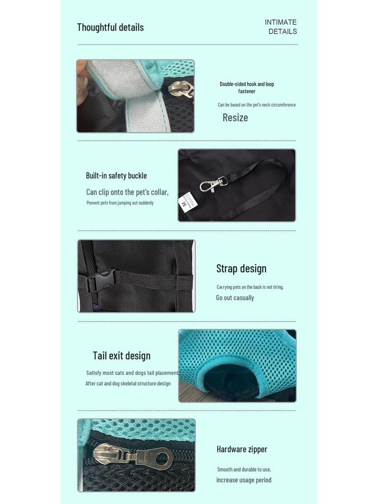 Portable Cat & Dog Backpack Carrier – High-Value Pet Chest Pack