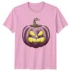 Glowing Pumpkin Face TShirt Jack O Lantern Halloween Gift For Him And