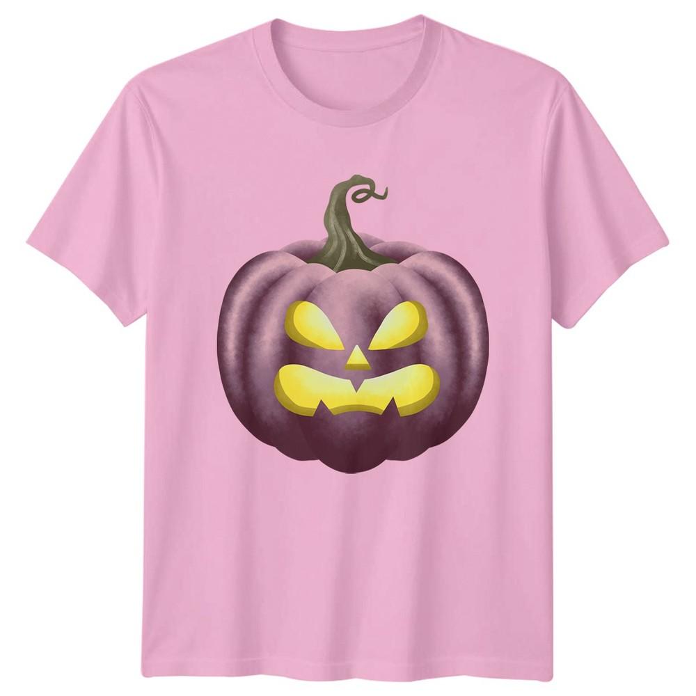 Glowing Pumpkin Face TShirt Jack O Lantern Halloween Gift For Him And