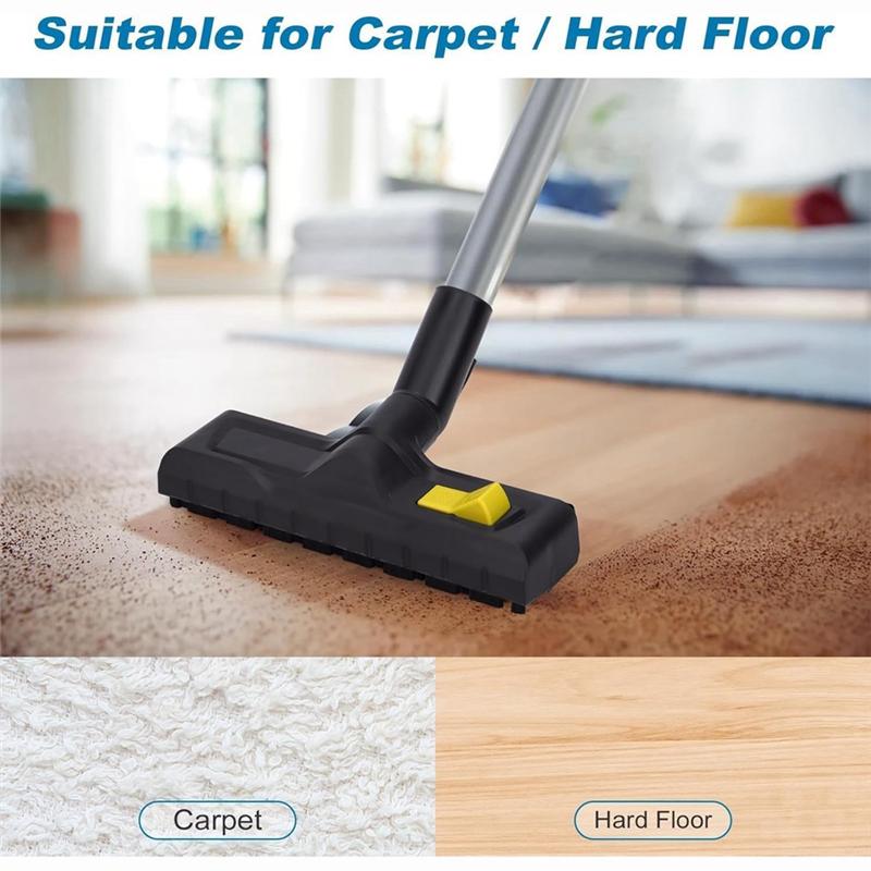 A65T-Universal Brush For Karcher//Thoma//Henry Hoover Vacuum Cleaner 32/35Mm Switchable Dry-Wet Floor Nozzle Replaceme