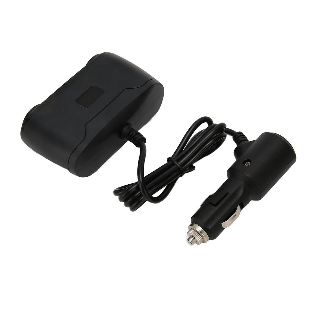 Car Cigarette Lighter 120W Multifunctional Dual USB Ports Charger Adapter for Mobile Devices