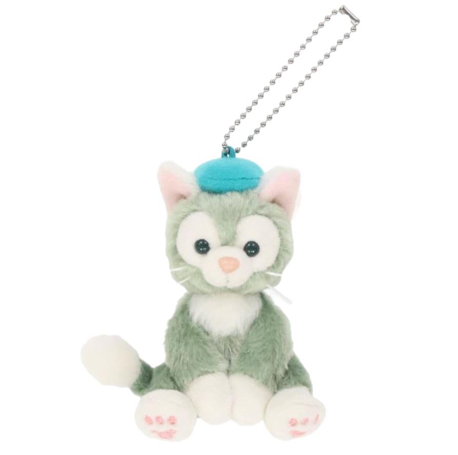 

Плюшевый Гелатони Плюшевый ремешок Duffy Friends Шарм и брелок DisneySea, Только в Токио зелёный