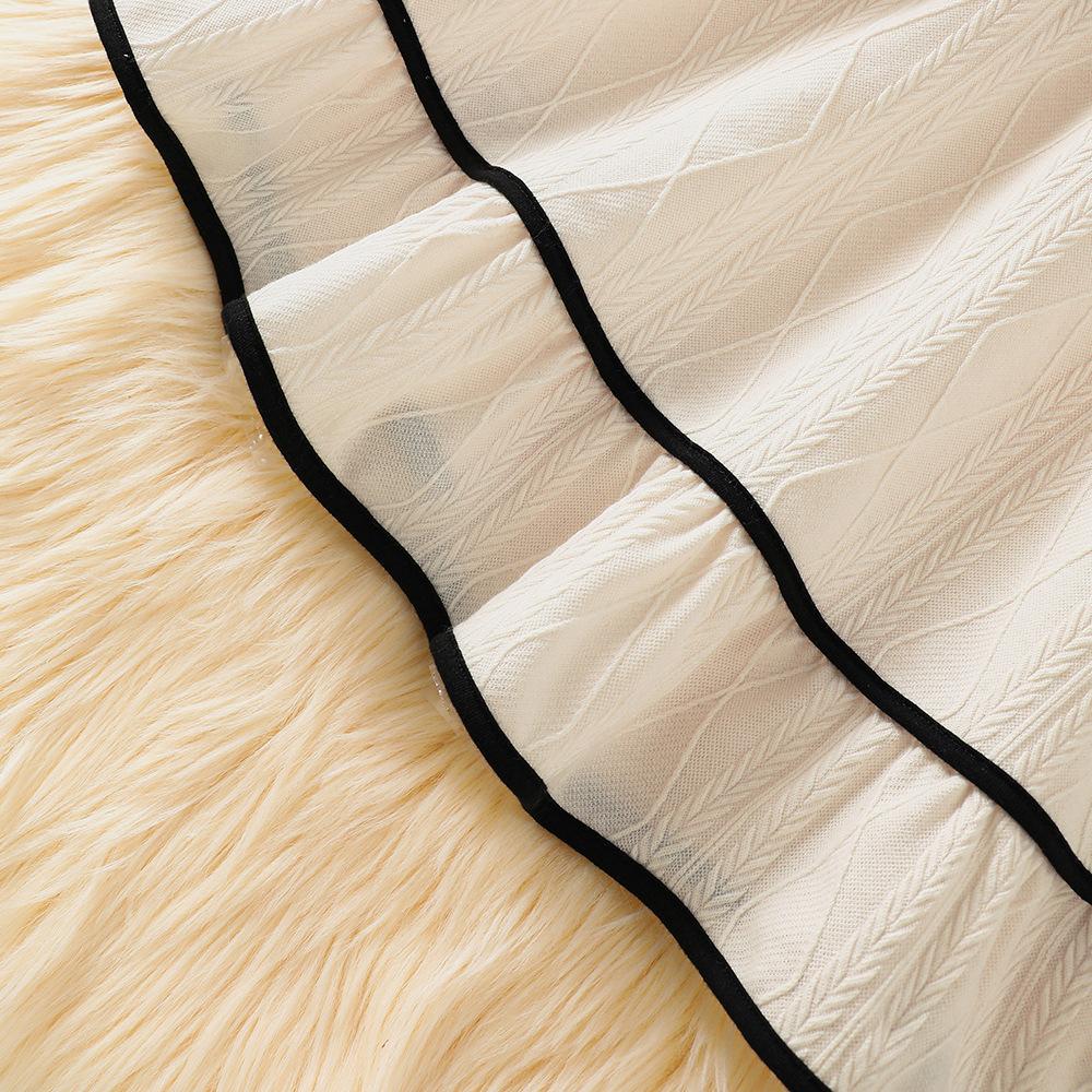 Children's Wear Children's New Girls' Autumn and Winter Doll Collar Sweet Long Sleeve Dress