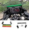 LEDISHUN Motorcycle Clamp Bar for Increases Screen Height by 20mm NINJA400/NINJA250, Multi-Bar Holder, (Green)