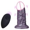Silicone Realistic Vibrating Dildo for Anal and Female Stimulation