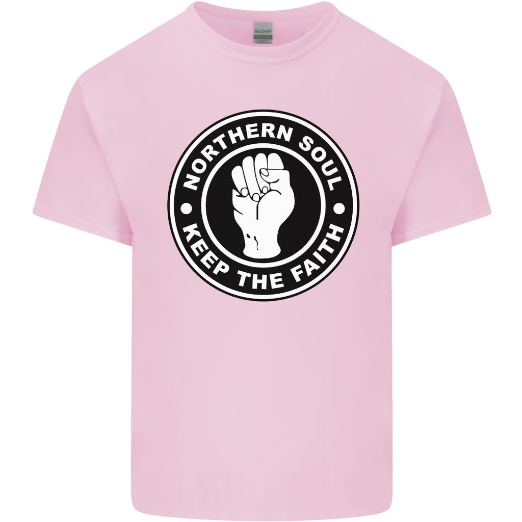 Northern Soul Keeping the Faith Unisexs Light Cotton TShirt