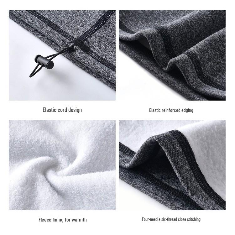 Unisex Outdoor Thermo-Fleece Nackenwärmer & Gesichtsmaske für Skifahren, Radfahren und Wandern