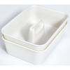 TRUSCO Soft Tote Tray Light Gray KTLPE-LG