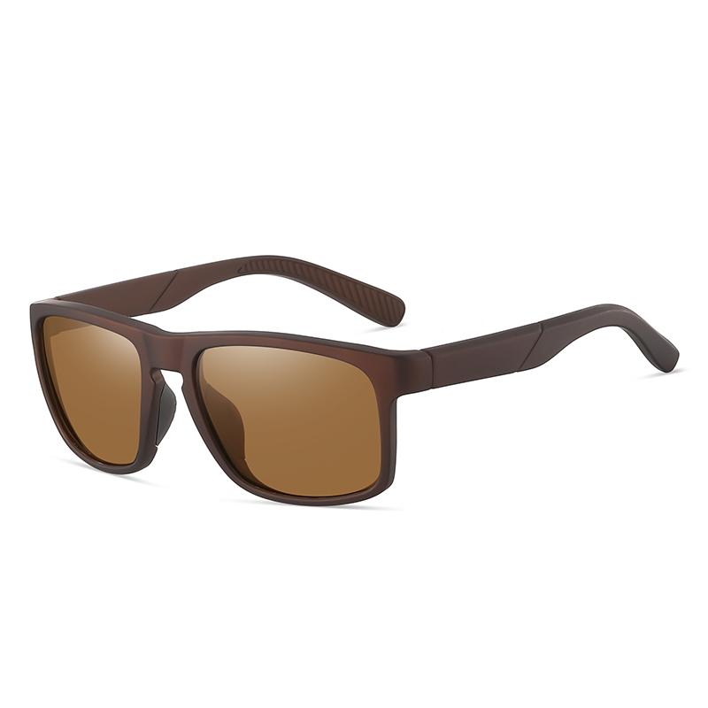 Night Vision Lens Square Nearsighted Sunglasses With Diopters Outdoor Sports Anti-glare UV400 Minus Eyeglasses -0.5 -0.75 To -6