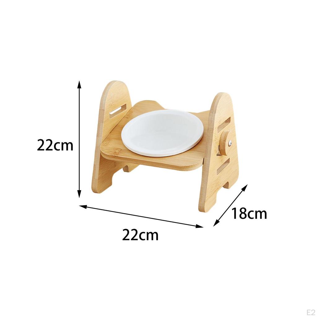 Adjustable Elevated Pet Feeder for Cats and Dogs - Enhance Mealtime Comfort