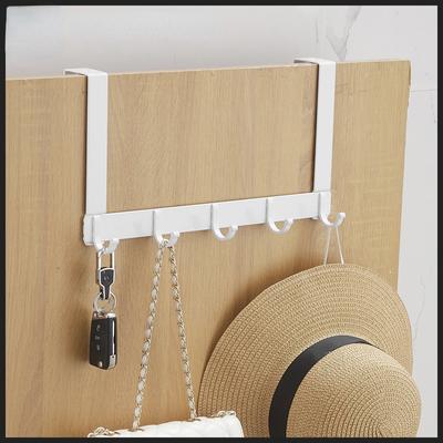 Nicht-perforierter Türhaken zum Aufhängen Kleiderbügel Raumaluminium Badezimmer Kleiderhaken Badezimmer Handtuchhaken Hakenleiste Türhänger