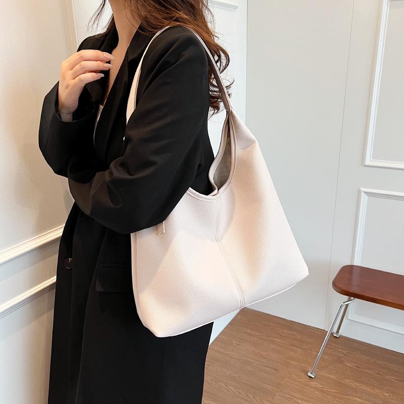 Schultertasche modische einfache Handtasche 2025 Sommer neue Tasche Damen lässiger Trend große Kapazität Tragetasche Damen