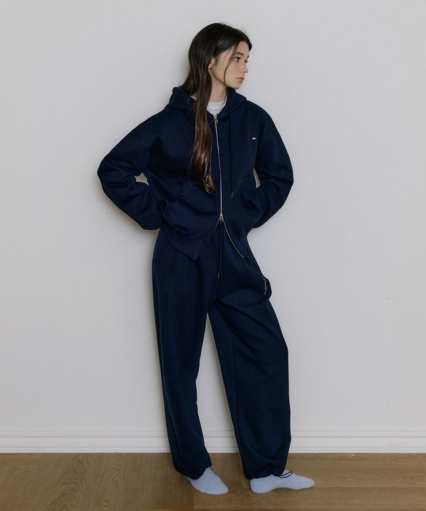 REORG Reorg Daily Needlework Jogger Pants Navy